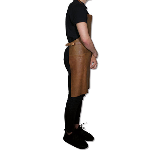 Dutchdeluxes Barbecueschort Vintage Cognac - vtwonen shop