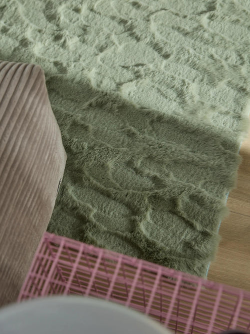 benuta nepbont vloerkleed Immy - groen - 200x300 cm