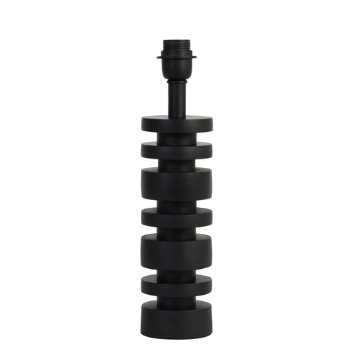 Light & Living lampvoet Desley - zwart - Ø10.5cm