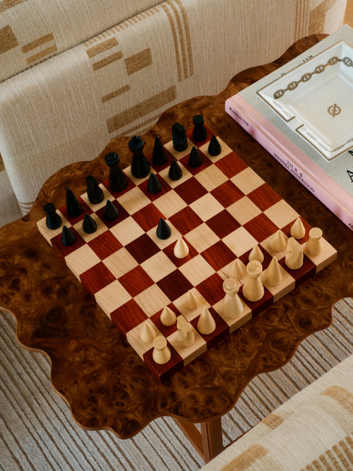 Printworks Spel - Chess Wood - The Modernist