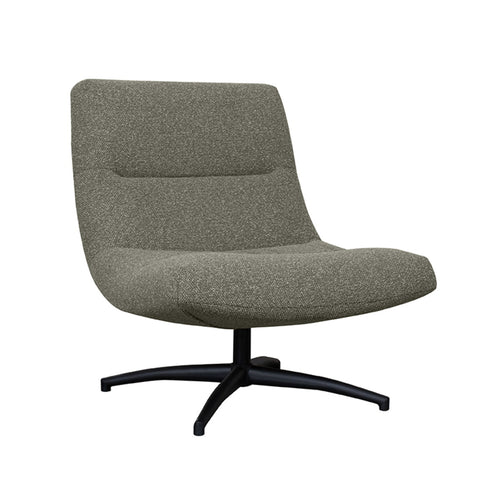 LABEL51 Fauteuil Calix - Grijs Bouclé - Draaibaar - vtwonen shop
