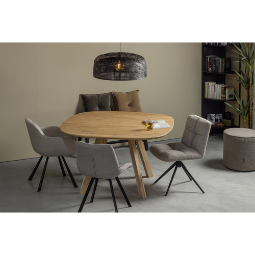 BePureHome hanglamp Construct - Bamboe - Zwart - 30x65x65 - vtwonen shop