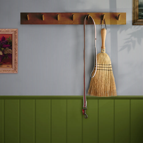 Joules vliesbehang Country Critters Ticking Stripe Blue - vtwonen shop