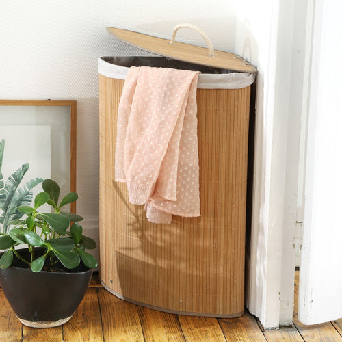 Calicosy - Wasmand - Licht hout - 35x35x60 cm