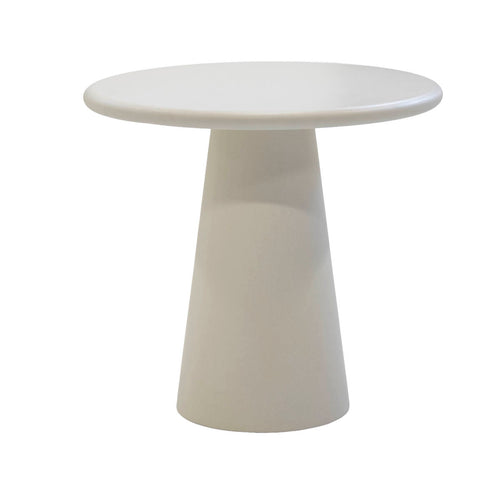 DÉJA Living Eettafel Brunn - Rond Beige Eco Composiet - 80cm - vtwonen shop