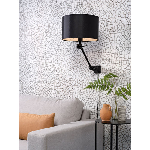 it's about RoMi wandlamp Amsterdam - zwart - 65x32x45cm - vtwonen shop