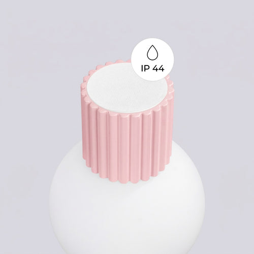Sollux Lighting Wandlamp HALO roze IP44 - 12x17x12cm