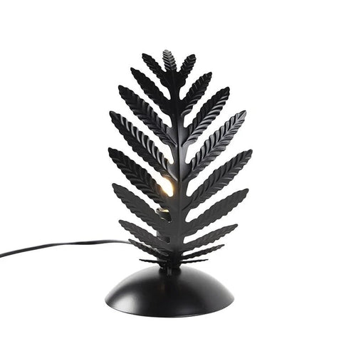 Ylumen tafellamp Palm - 1 lichts - 18  x 24   cm - zwart - vtwonen shop