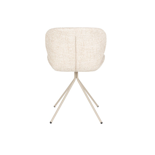 Zuiver OMG Eetkamerstoelen Beige - Set van 2