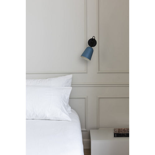 Faro STUDIO Enkele Spot Mat Zwart, Blauw