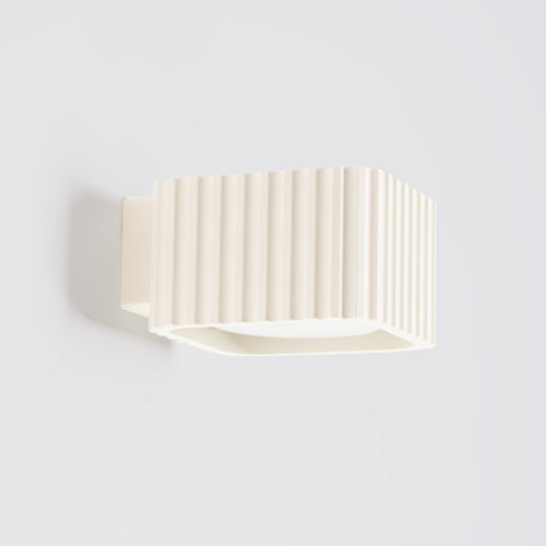 Sollux Lighting Wandlamp RIFF beige Gx53 - 10x12x6cm