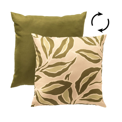 KUSSENSET - 3-delig - Elara Beige - 45x45 cm, 40x40 cm, 30x50 cm - inclusief binnenkussens - beige, groen