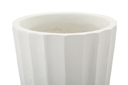 Mauro Ferretti vaas - 25x50 cm - wit