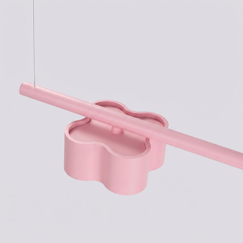 Sollux Lighting Kroonluchter OVIO 4 roze Gx53 - 122x12x208cm