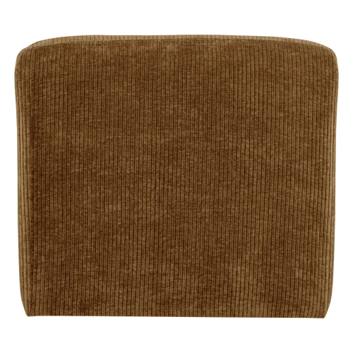 WOOOD 1-zits bank Mojo Base - Ribstof - Honinggeel - 74x84x97