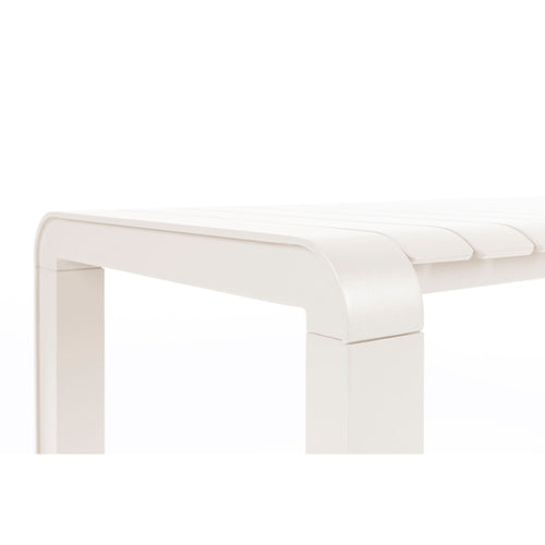 Zuiver Vondel Tuinbank 129,5x45 cm Clay Wit