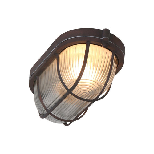 Mexlite wandlamp lisanne - 1 lichts - 21x 8 cm - bruin - vtwonen shop