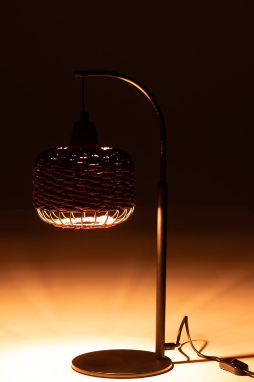 J-Line lamp Lantaarn - metaal - paars