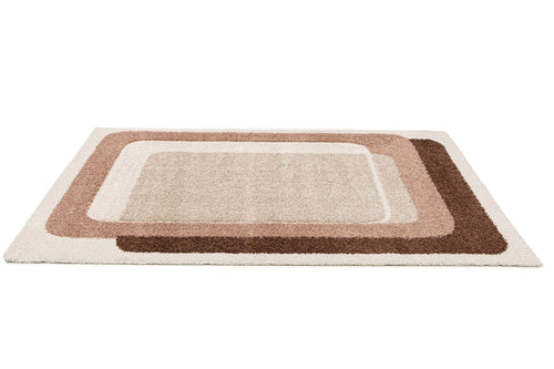 AFK Living vloerkleed Mireo - Zacht comfort voor elke dag en OEKO-TEX® Standard 100 gecertificeerd. - kastanje - 120x170 cm