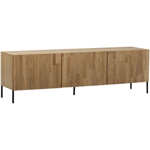 WOOOD tv meubel Bono Gravure - Eiken - Naturel - 56x180x46