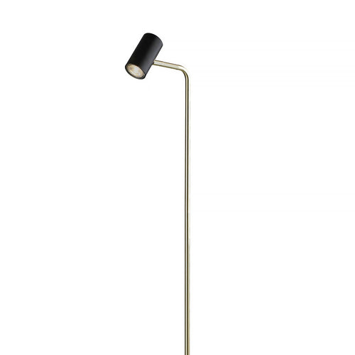 Highlight vloerlamp Burgos - 1 lichts - 20  x 134   cm - zwart goud - vtwonen shop