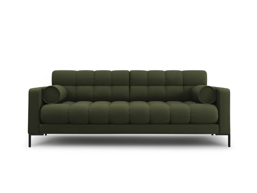 Cosmopolitan Design Bank Bali 3-zits, structurele stof, groente - 96x177x75cm