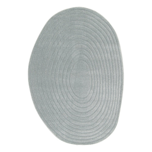 AFK Living vloerkleed Aeon - reliëfeffect - blauw - 200 x 290 cm