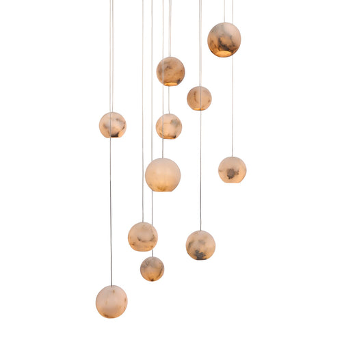 Atmooz hanglamp Cathedral 11 - naturel - Ø 55 x H 200 cm - G4