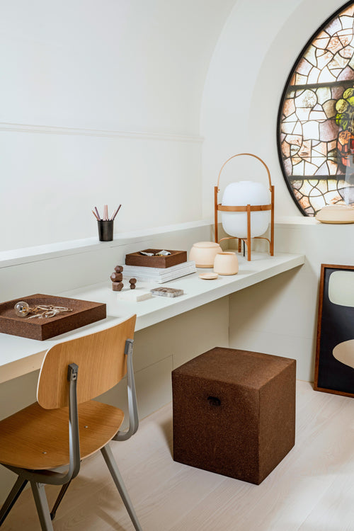 vtwonen - Opbergbox - Geel, Roze - Metaal - 25x8cm - vtwonen shop