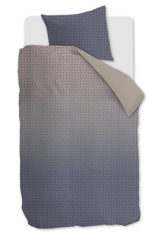 Beddinghouse dekbedovertrek Alvaro - 140x200/220 cm - blauw - vtwonen shop