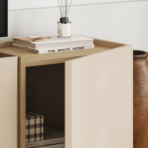 Calicosy - ONYX TV-meubel - Beige - 180x35x46 cm
