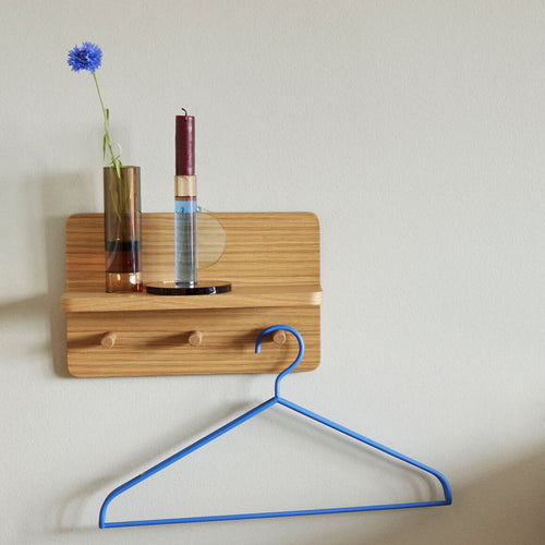 Hübsch kapstok Space - mdf/eikenfineer - 30x12xh20cm - vtwonen shop