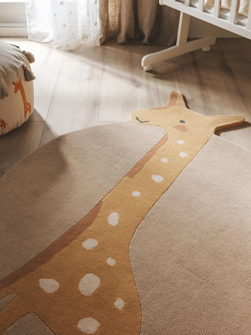benuta kindervloerkleed Savannah - veelkleurig - 115x140 cm