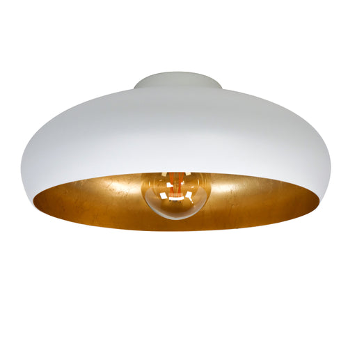 EGLO plafondlamp Mogano - e27 - ø 40 cm - wit/goud - vtwonen shop