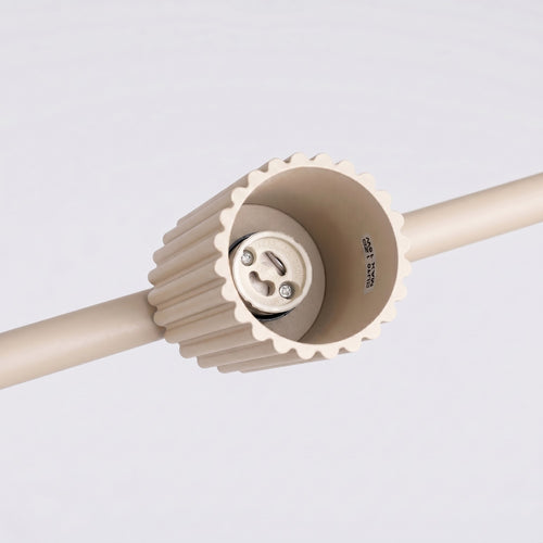 Sollux Lighting Kroonluchter KARBON 4 taupe - 122x6,5x212cm