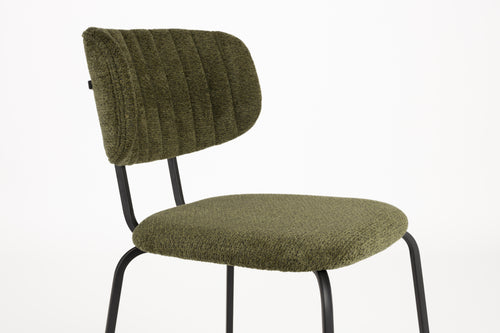 Housecraft Living Jaze Eetkamerstoelen Groen - Set van 2 - vtwonen shop