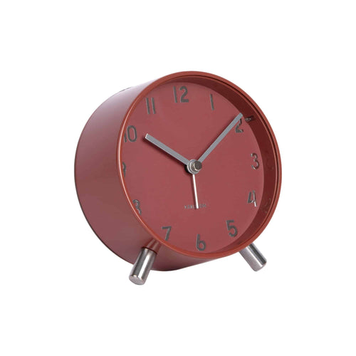 Karlsson wekker Cadiz Elan - rood - 5x12x11cm