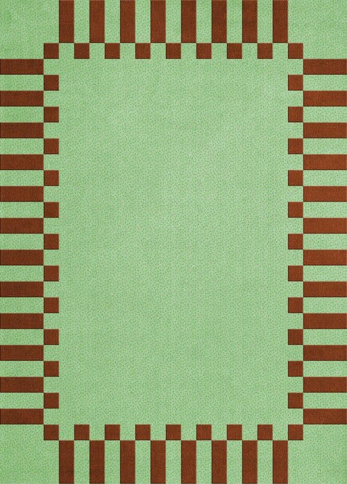 Nouristan Herat Orient Teppich Obe Olive-Green 120x170 cm - vtwonen shop