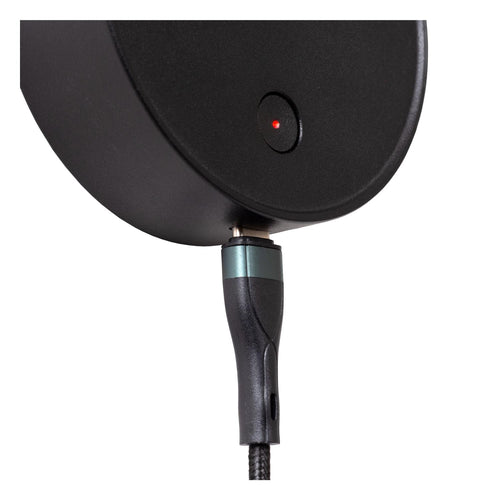 Lucide wandspot ASJA - Geïntegreerde LED - Zwart