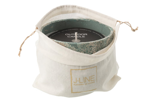 J-Line buitenkaars Rond - blauw - large - 47U