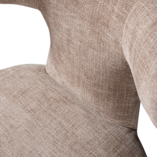 BePureHome Eetkamerstoel Permit - Polyester - Zand - 78x52x53 - vtwonen shop