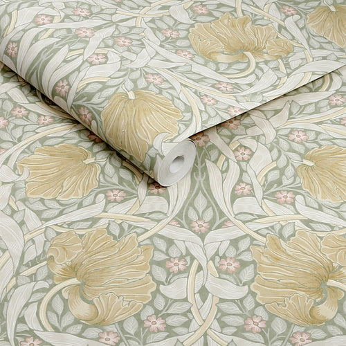 William Morris at Home Vliesbehang - Pimpernel Spring Breeze - 1000x52 - vtwonen shop
