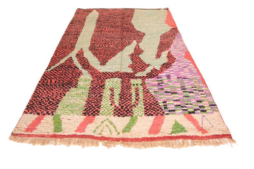 AFK Living vloerkleed Berber - handgemaakt - Wol - 120 cm x 170 cm