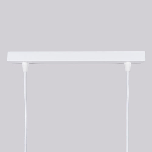 Sollux Lighting Hanglamp KARBON 2 wit - 30x6,5x90cm