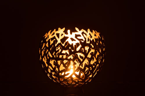 J-Line kaarshouder Blad - aluminium - goud - large - vtwonen shop