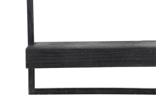 Light & Living wandplank MADDISON - 120x18x24cm - zwart
