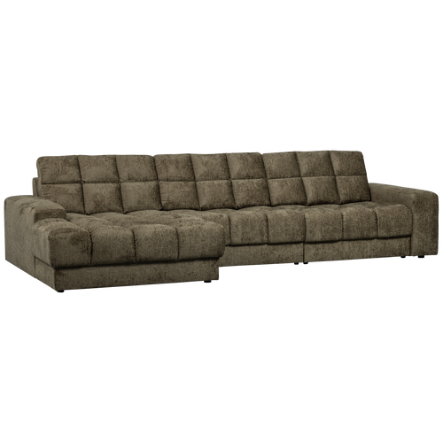 WOOOD chaise longue links Second Date - Structure Velvet - Bonsai - vtwonen shop