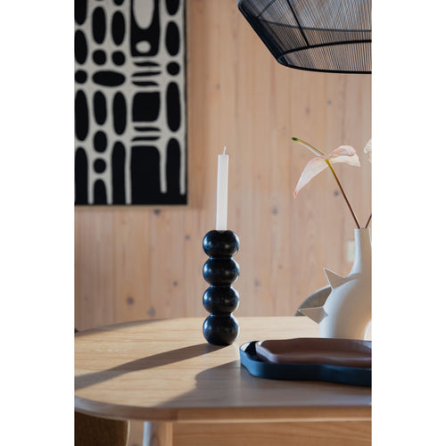 Zuiver Rome Kandelaar Marmer Zwart - vtwonen shop