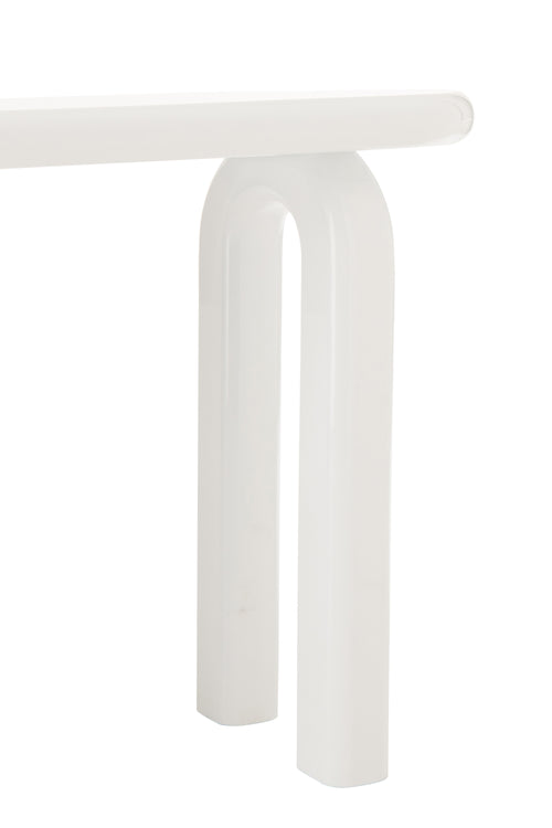 J-Line decoratie Console Archie - hout - wit