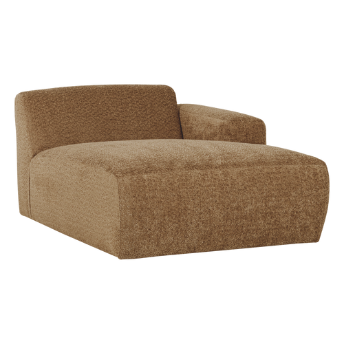 WOOOD chaise longue bank rechts Mojo Base - Wollig - H.geel - 74x112x162